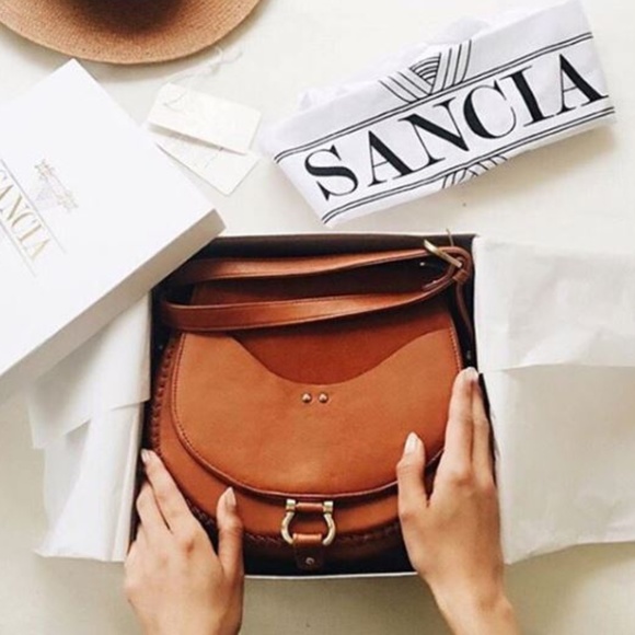 ⭐HOST PICK⭐ Sancia The Babylon Bar Bag - Cognac - Picture 3 of 8